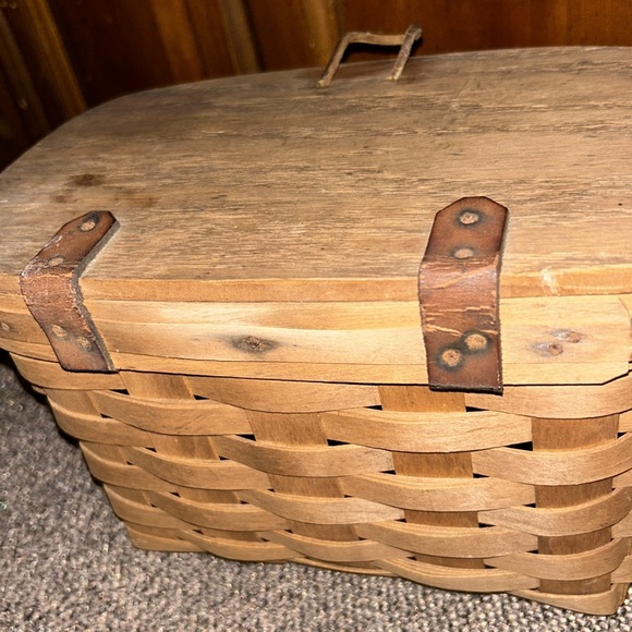 1993 Longaberger Medium Basket Purse - Picture 6 of 11